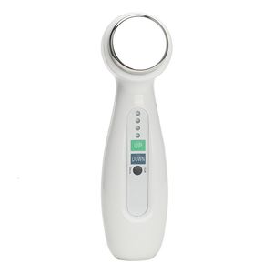 Dispositivos de cuidados faciais 1MHz Ultrasonic Skin Care Body Slimming Cleaner Massagem Ultrasound Rejuvenescimento Rugas Acne Spots Skin Care Beauty Tools 230829