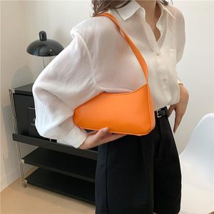 Evening Bags Women Shoulder PU Hobo Tote Handbag Mini Underarm Bag With Zipper Closure