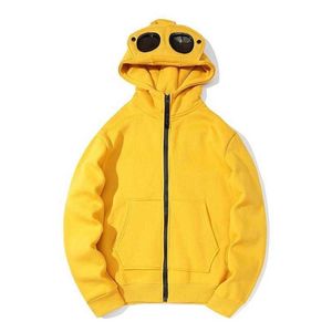 Compagnie Men Hoodie Round Lens Cp Sweatshirt Pullover Pure Cotton Zipper Hooded Fleece Korean Haruku Oversize Jacket761