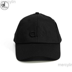 Designer Al Yoga Ball Cap Baseball Hat Fashion Summer Women Versatile Big Head Surround Show Face Small Sunvisor Hat Wear Duck Tongue Hat for Travel