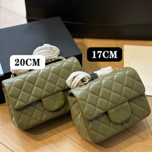 Ketten Umhängetasche CC -Tasche Kleine Designer -Tasche echte Ledertaschen für Frauen Crossbody -Taschen für Reisen mit goldenen Ketten billige Marken -Taschen Personalisierte Taschen