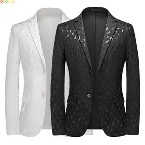 Mens Suits Blazers Spring Suit Jacket Fashion Slim Blazer Coat Black White Red Blue Terno Masculino Plus Size Men Outerwear M6XL 230829
