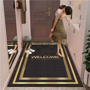 Entrance Porch Mat Kitchen Non-slip Carpet Living Room Bedroom Carpets Simple Washable Anti-fouling Rug Hotel Decorative Rugs HKD230830