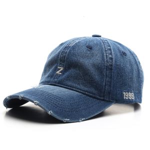 Ball Caps D T Fashion Multicolor Ruped Denim Z Бренда Z Регулируемая повседневная эра минималистский стиль. Бейсболка на открытом воздухе 230830