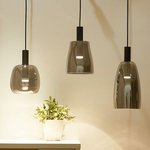 LED Glass Pendant Light light luxury pendant Lamp Deco Nordic Hanging Light Fixtures Bedroom Modern Luminaire Suspension lamp