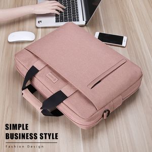 Laptop Bags Laptop Bag case 13.3 14 15.6 17.3 inch Waterproof Notebook Bag for Macbook Air Pro 13 15 Computer Shoulder Handbag Briefcase Bag 230830