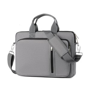 Laptop -väskor Vattentät bärbar dator 13.3 14 15.6 17.3 tum anteckningsbokfodral Hylsa för MacBook Air Pro Computer Shoulder Handbag Women Portfölj 230830