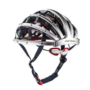 Cykelhjälmar Cairbull Mens fällbara hjälm Lätt Portable Safety Bicycle Helmets City Sports fritidscykel Cycling Kvinnor Hjälm 56-62CM 230829