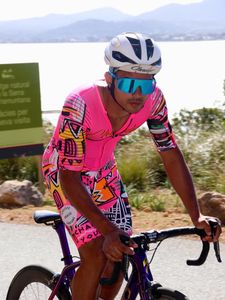 Cykeltröja sätter chaise Cycliste Couture Men Skinsuit Kläder Triathlon Suits Cycle Clothes Road Cykel Jumpsuit Ropa de Ciclismo MTB Team Kit 230829