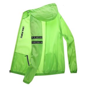 Cykeljackor Mens Summer Outdoor Windbreaker Mountain Bicycle Cycling Jacket Anti-UV Suncreen Outwear MTB Bike Thin Motocross Jacket 230829