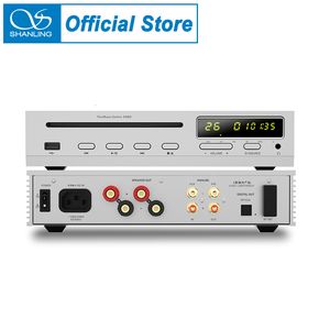 CD Player SHANLING CA80 MQA Phillips Drive Sanyo HD860 Laser ES9219MQ DAC RT6863 LTA8092 AMP chip HiRES Audio Bluetooth Input 230829