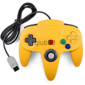 Spelkontroller Joysticks Wired GamePad för Nintendo 64 Host N64 Controller GamePad Joystick för klassiska 64 konsolspel för Mac Computer PC X0830