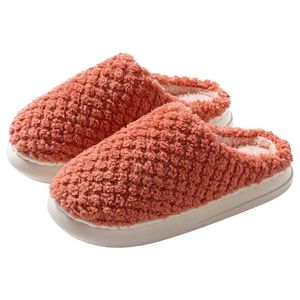 Slippers Winter Women s Flannel Men s Indoor Warmth Shoes Adults Soft Wool Casual Bedroom Floor Mute Plush Flip Flops 230830