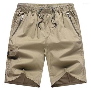 Pantaloni da uomo Abbigliamento da lavoro estivo transfrontaliero Capris Pantaloncini da papà di mezza età Capispalla casual allentati