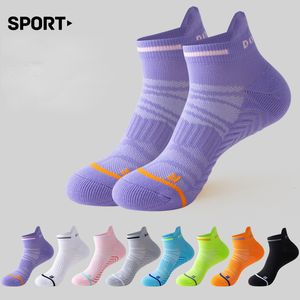 Spor çorapları unisex maraton koşu kaydıramayan basketbol atletik bisiklet ayak bileği çorap hızlı bobbysox erkek 230830