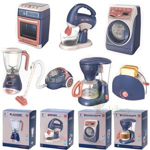 Strumenti Laboratorio Mini Elettrodomestici Cucina Giocattoli Bambini Giochi di finzione Lavatrice Aspirapolvere Giocattolo Tostapane Fornello Ragazze Ragazzi 230830