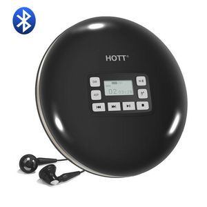 CD Player T CD711T Rechargeable Bluetooth Portable MP3 for Home Travel and Car with Stereo Headphones Anti Shock Protection 230829