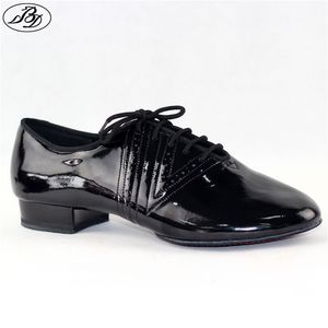 Boots Model Men Standard Dance Shoes BD319 Split Sole Professional Ballroom Shoe Dancesport Shining Anti Slide 230829