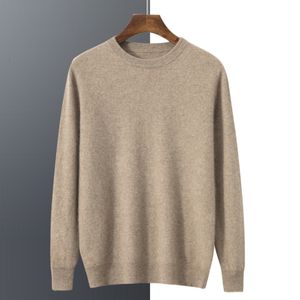 Мужские свитера, кашемировые пуловеры с воротником, модные теплые и удобные деловые свитера с длинными рукавами 230830