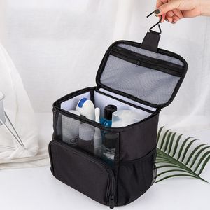 Sacos cosméticos Casos Maquiagem Box Shower Bag Malha Chuveiro Caddy Portátil College Dorm Room Essentials Tote Bag Travel Quick Dry Pendurado Sacos de Chuveiro 230830