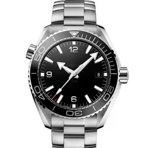 2022 moda negócios masculino relógio mecânico 43mm mostrador multicolorido pulseira de aço inoxidável à prova dwaterproof água relógio de alta qualidade safira fold296y