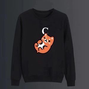 Erkek Hoodies Sweatshirts Siyah Mektup Baskı Spor giyim Te Sweatshirt Tasarımcı Erkek Kadın Moda Sokak Giyim Külot Sweatshirtler Sonbahar Kış Gevşek Giyim