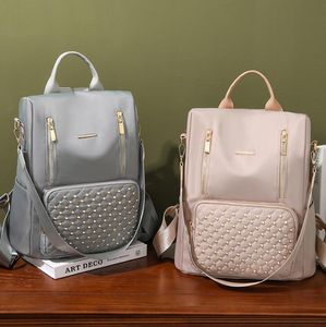 Фабрика оптовой женской сумки на плече 3 цвета открытые мягкие и легкие повседневные нейлоновые рюкзаки для заклинания рюкзак ежедневно Jok