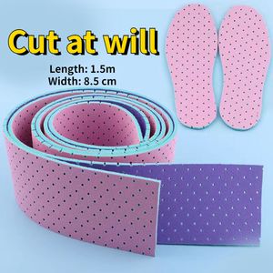 Shoe Parts Accessories 1 Roll Self cut Insoles for Shoes Soft Comfortable Sport Shock Absorption Inserts Adult Kids Universal Insole Feet Sole 230830