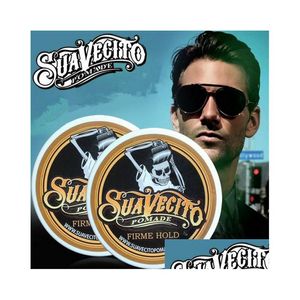 Pomaden Wachse Suavecito Pomade Strong Style Wiederherstellung Haar Wachs Skeleton Slicked Oil Mud Halten Männer und Frauen. Drop-Delivery-Produkte Dhdsy