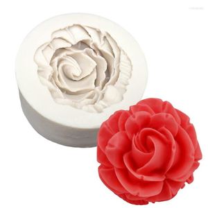 Stampi da forno Stampo per torta in silicone rosa Sugarcraft Cioccolato Cupcake Strumenti in resina Decorazione fondente