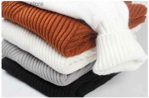 Turtleneck tröja Men Wool Pullover Mens Sweaters Stripe Turtle Neck Male Sweter Jumper Casual Thermal High Quality Moose Q230830