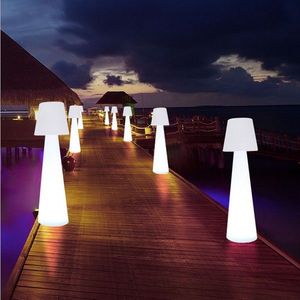 Lampada da terra a LED ricaricabile D30X120cm Decorazione per mobili da esterno Illuminazione Bar commerciale