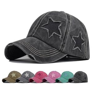 Ball Caps Baseball Cap Hat star pattern Horsetail Hip Hop Fitted Hats For Men Women Grinding Multicolor 230829