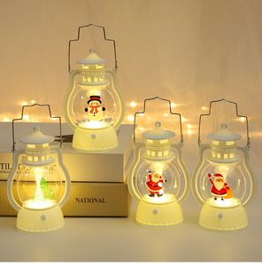 Merry Christmas Trees Ornament Hanging Decorations Portable Mini LED Night Lamp Home Decor YX-6184
