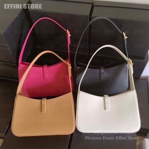 EFFINI Top Designer Armpit Bags LE5A7 Real Genuine Leather Handbags for Ladies Luxury Fashion HOBO The Tote Bag Baguette Shoulder Bags LE5 A7 Wholesale with Dustbag