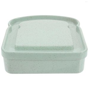 Plates Sandwich Box Container Containers Fridge Aldult Small Kids Reusable Toddler Plastic Cake