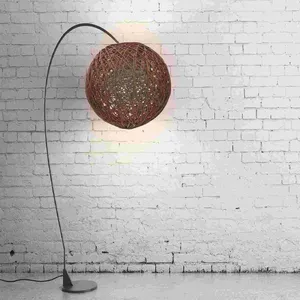 Lampy wiszące żyrandol cień Rattan Ball Lubaż Lekka Skorupa Unikalna DIY pokrywka ozdobna Lampa Tulip Lampa Tulip