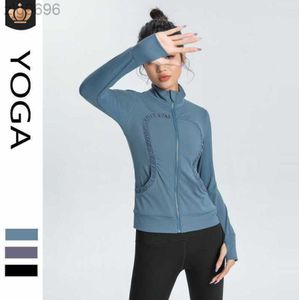 2023 Desginer Al Yoga T Kısa En İyi Yeni Elastik Sıkı Zayıflama Fitness Hızlı Kurutma T-Shirt Nefes Alabilir Kadınlar İçin Spor Ceket