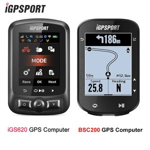Bike Computers iGPSPORT IGS620 IGS 620 BSC200 GPS Cycling Wireless Computer Ant Bluetooth Navigation Speedmeter GPS Outdoor Bicycle Accessorie 230829