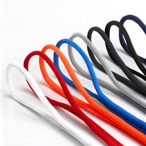 Sko delar Tillbehör 6mm 22Color Sports Shoes Laces Shoe Ingen elasticitet Rund skosnör vandringssko snören offwhi sko skosnören accessoarer 230830