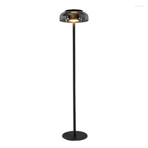 Floor Lamps Nordic Post-Modern LED Lamp Glass Lampshade Creative Personality Livingroom Decoracion Salon Bedroom Bedside