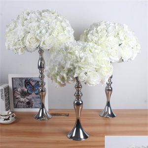 Flores decorativas grinaldas flor de seda bola artificial diy todos os tipos de cabeças decoração de casamento parede el loja janela mesa accesso otpw5