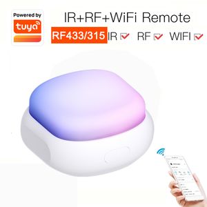 Andra elektronik Tuya Smart Infrared IRRF Atmosphere Light IRF Remote Control Air Conditioning Switch WiFi Controller Life App 230829