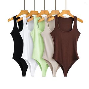 Kadın şekillendiriciler spor yelek rahat yoga seksi kolsuz tulum toptan moda zayıflama bodysuit eğitim kıyafetleri shapewear