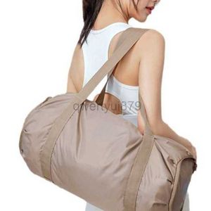 Totes Designer Lululemens Reisetasche Rucksack Faltbar Sport Fitness Große Kapazität Wasserdicht Yoga Hand in Handqwertyui879