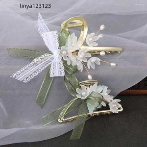 Fermagli per capelli stile cinese antico retrò fata clip Hanfu copricapo forcina per le donne copricapo per feste gioielli accessori regalo ML