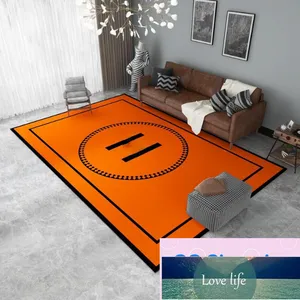Neuer orangefarbener Teppich für Wohnzimmer, Live-Zimmer, Internet-Promi, Tischteppich, Heimzimmer, Schlafzimmer, Nachttisch