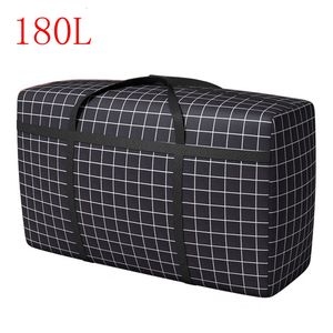 Duffel Torbalar Su geçirmez katlanabilir el bagaj torbası kalınlaşmış giysiler depolama çantaları büyük kapasite hareketli paketleme çantası taşınabilir kıyafetler duffle çanta 230830