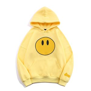 Brand New Draw Mens and Womens Couple High Street Hoodie Designer Fashion Streetwear Smiley Face Sweater Casual Trend Drawdrew Sweatshirts 5158