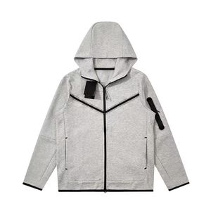 Techfleece Thickl Cardigan tröjor för jackor Designer Tech Fleeces Jacket Men Women hoodie Zip Up Hoodies Sweatshirts Long Sle2882